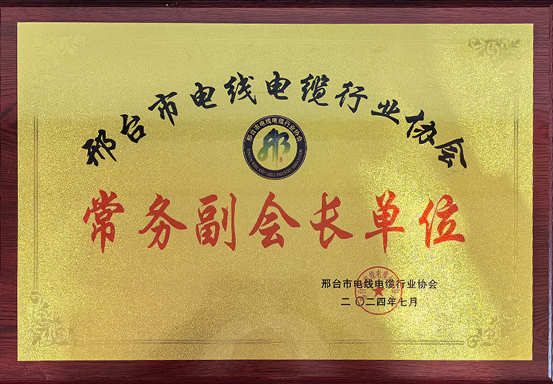 邢台市电线电缆行业协会常务副会长单位